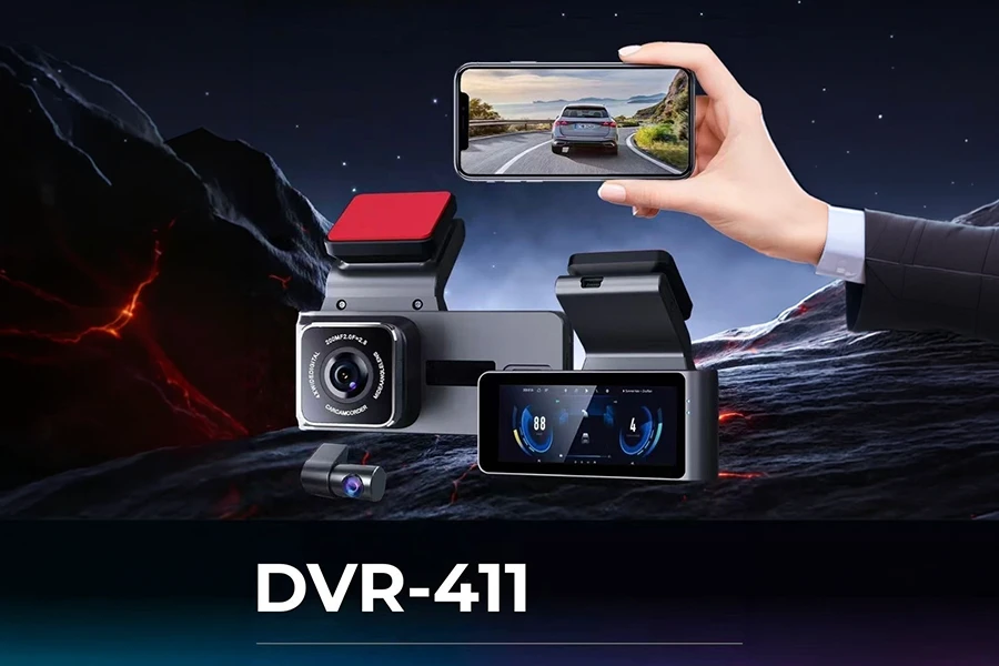 RECORDING CAMERA DVR-411 navigation device